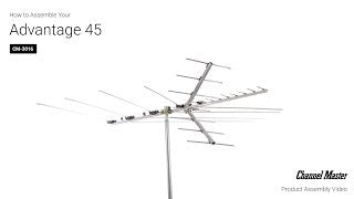 How to Assemble the Advantage 45 Outdoor TV Antenna [CM-3016]