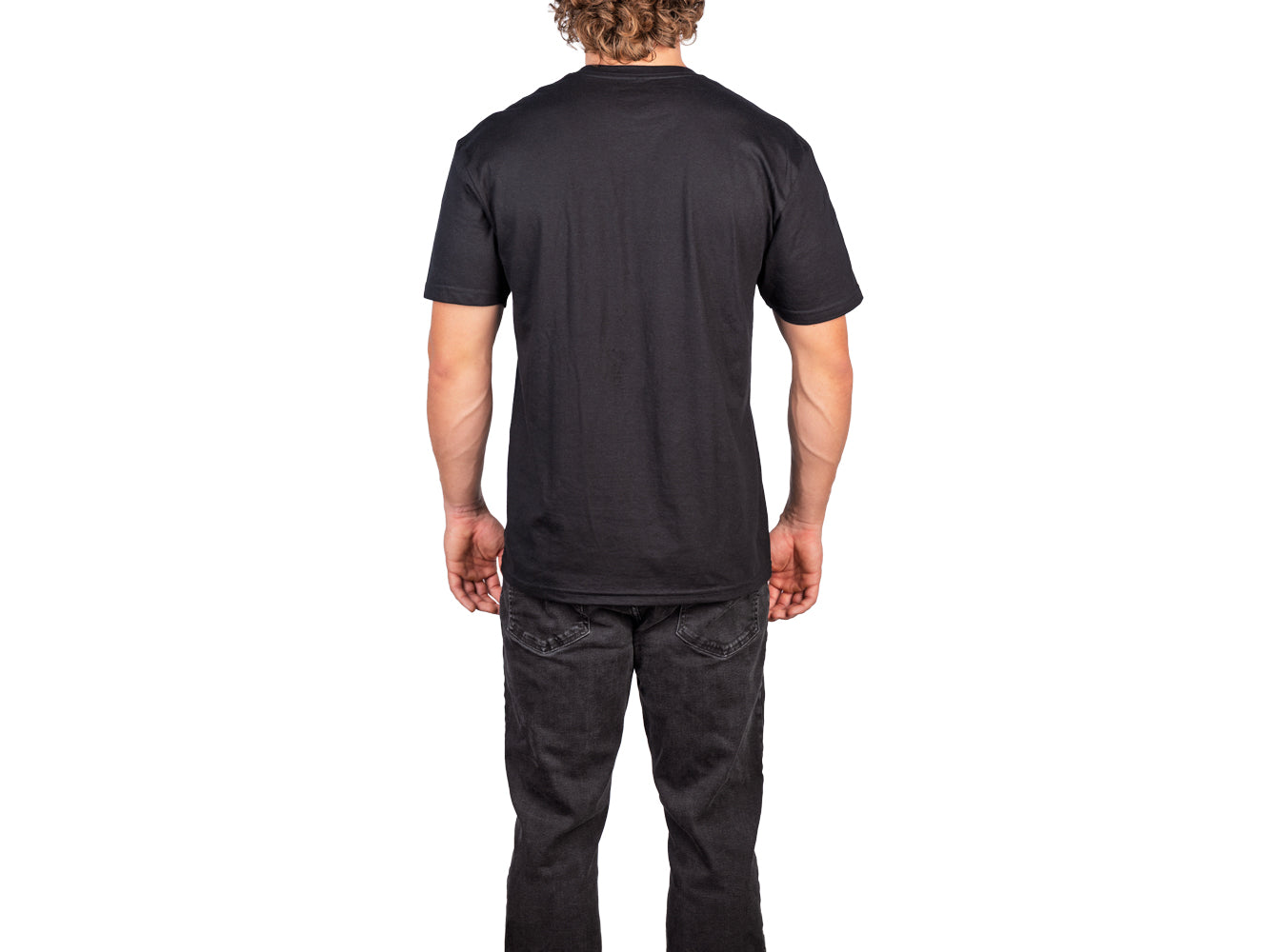 Channel Master Black T-Shirt (White Logo)