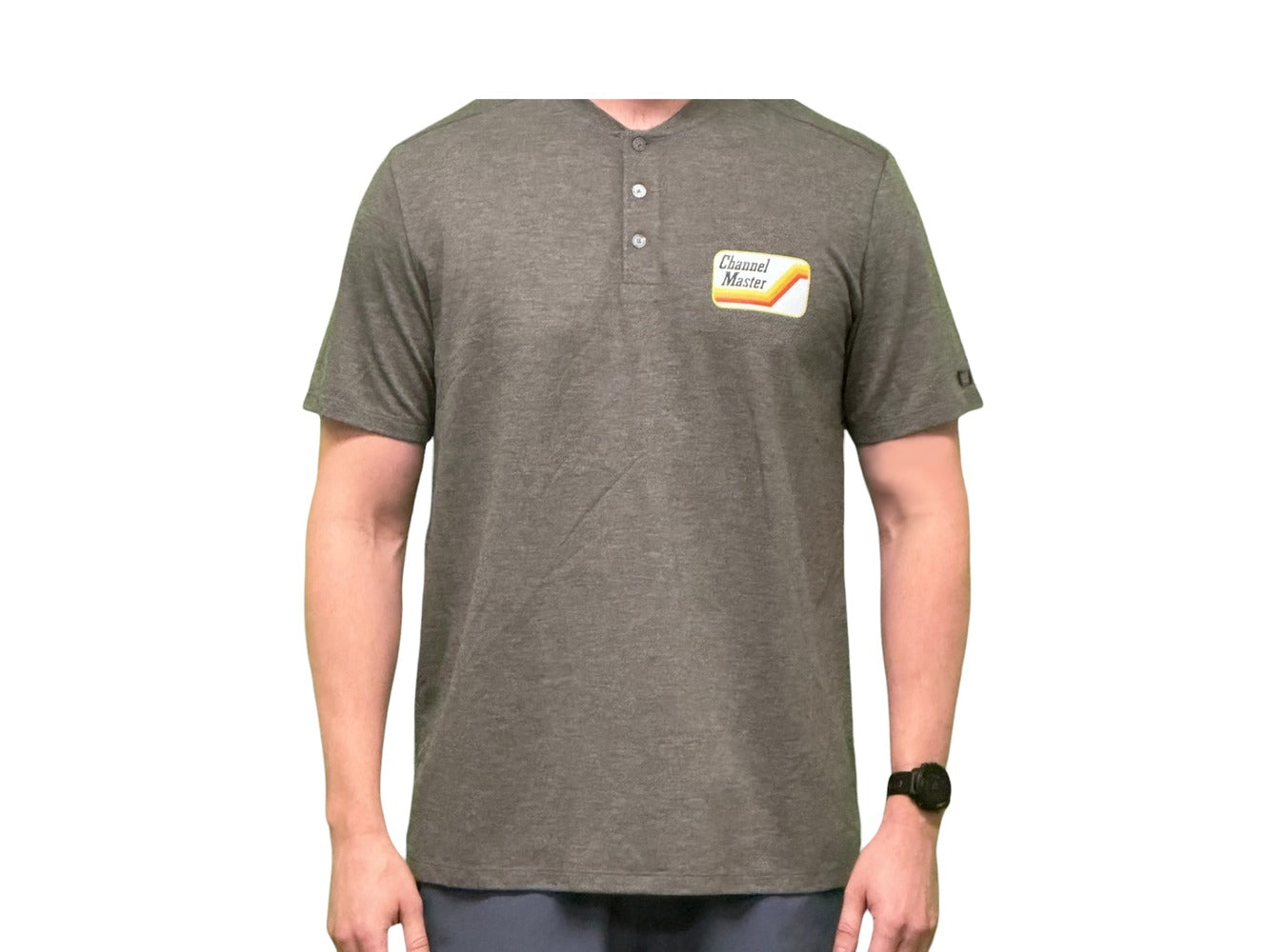 Men's OGIO Evolution Henley with Channel Master Logo