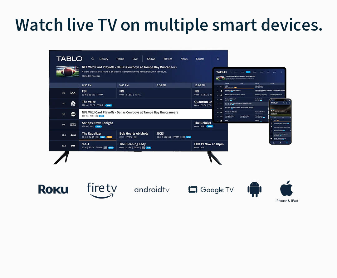 Tablo Subscription-Free Antenna DVR (4th Generation)