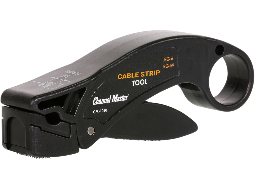 Channel Master Coaxial Cable Preparation Tool/Stripper, Part Number: CM-1020