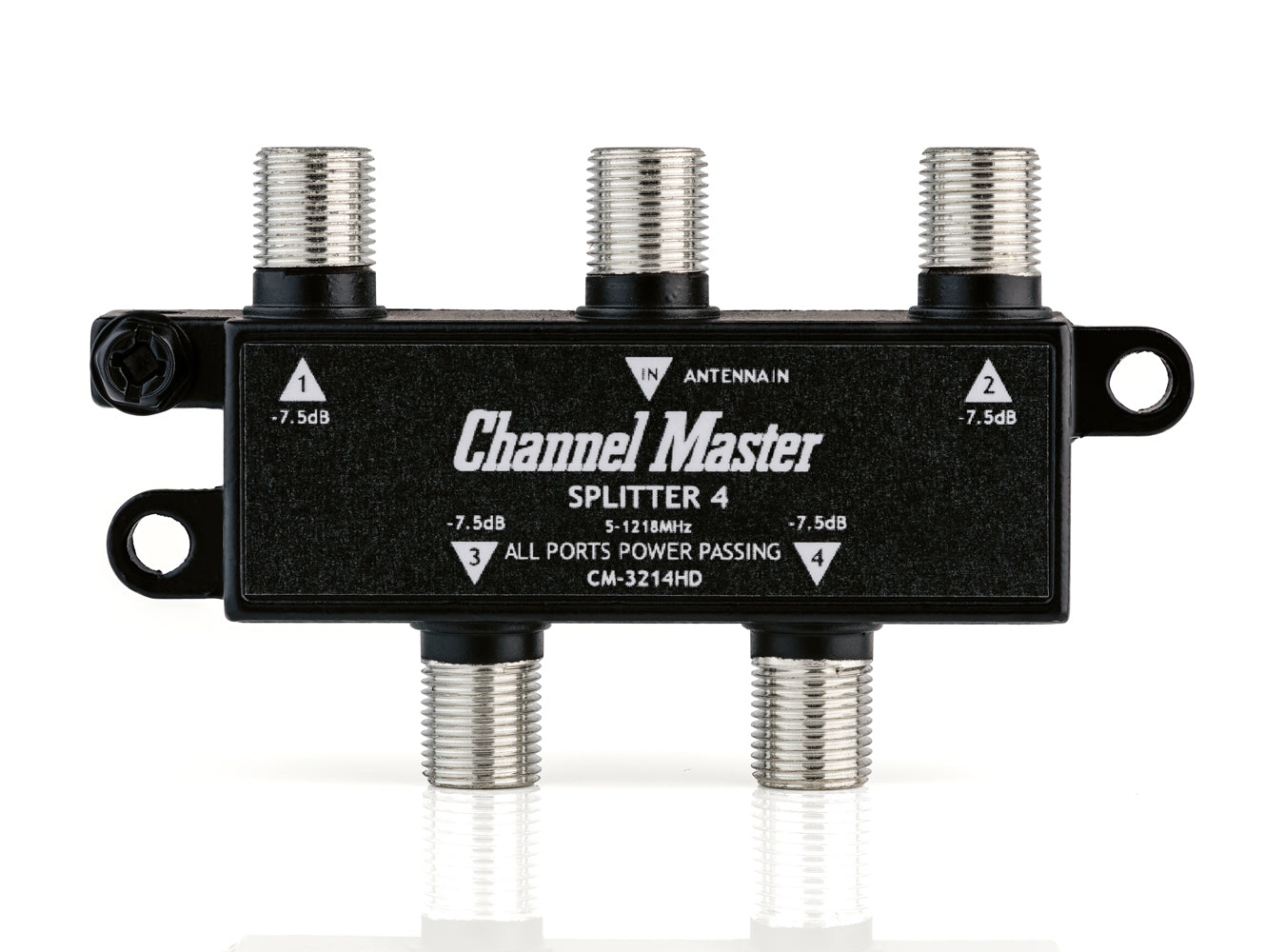 Splitter for TV Antennas (4-Way) Channel Master (CM-3214HD)