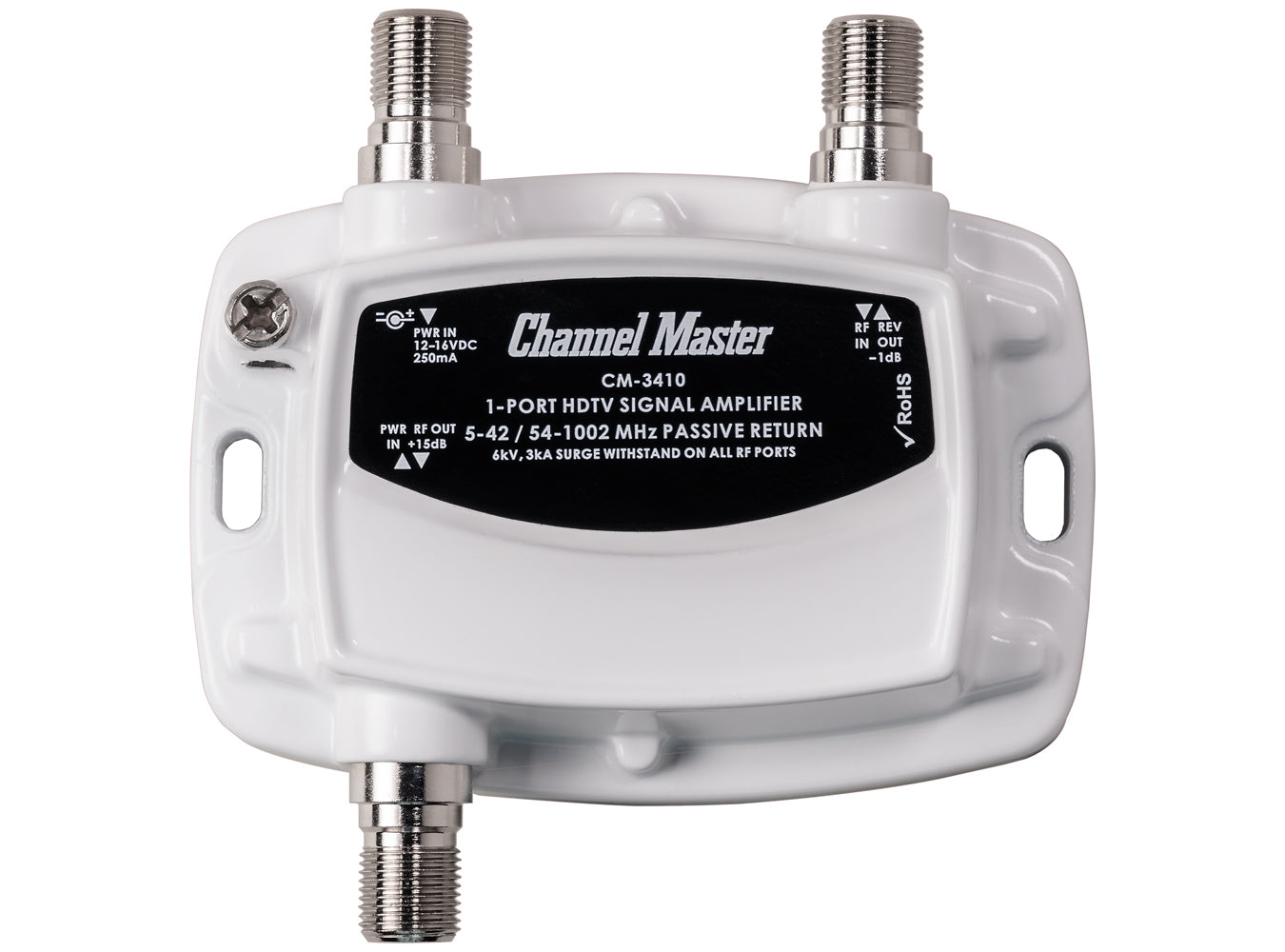 Ultra Mini Port Amplifier for TV Antennas Channel Master