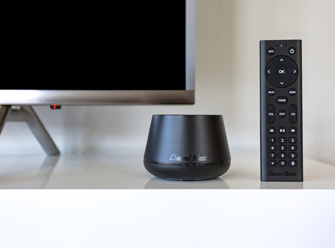 Channel Master Stream+ Media Player and OTA DVR Living Room, Part Number: CM-7600