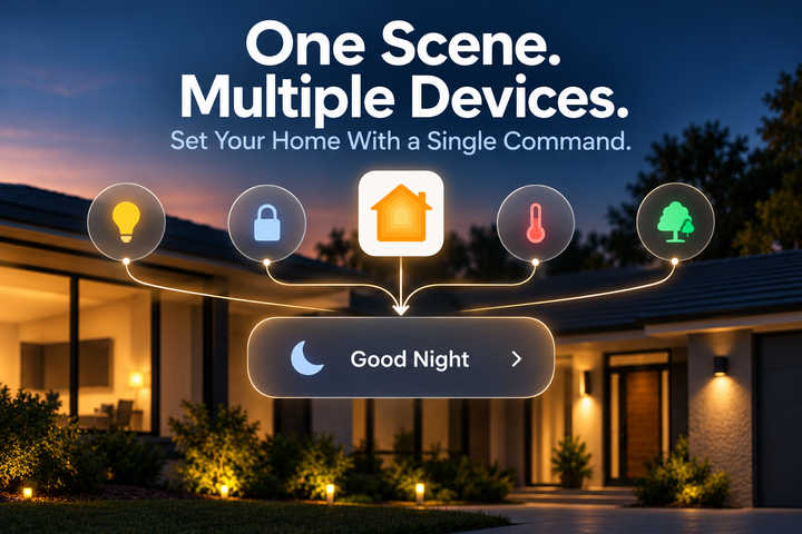 Apple Home Scenes: Control Multiple Smart Home Devices