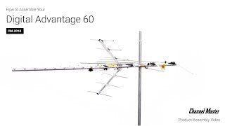 How to Assemble the Digital Advantage 60 Outdoor TV Antenna [CM-2018]