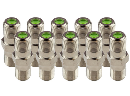 Coaxial Splice Adapter (10-Pack)
