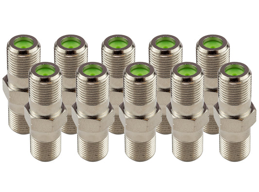 Coaxial Splice Adapter (10-Pack)