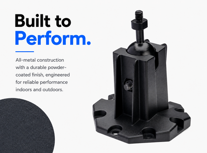 All-metal 1/4"-20 Mount