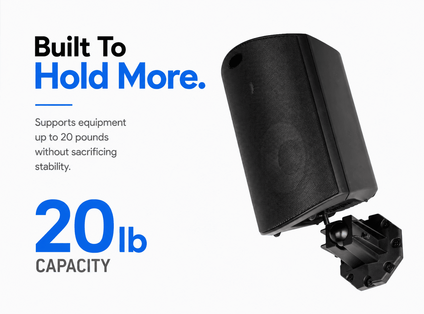 All-metal 1/4"-20 Mount