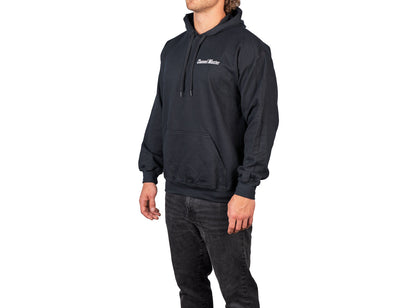 Channel Master Black Hoodie (White Logo)