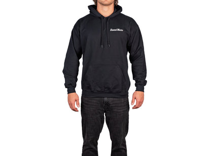 Channel Master Black Hoodie (White Logo)
