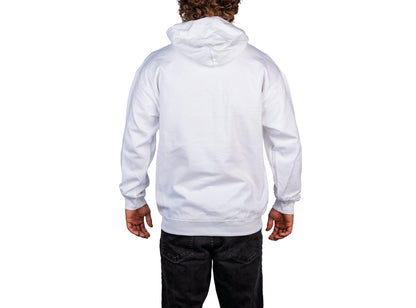 Channel Master White Hoodie (Black Logo)