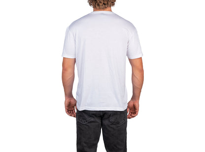 Channel Master White T-Shirt (Black Logo)