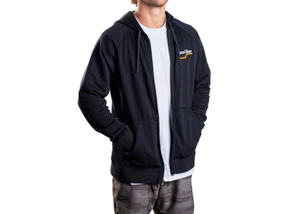Fleece Hooded Full-Zip Jacket with Iconic Channel Master Logo