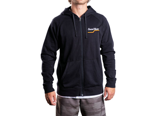 Fleece Hooded Full-Zip Jacket with Iconic Channel Master Logo