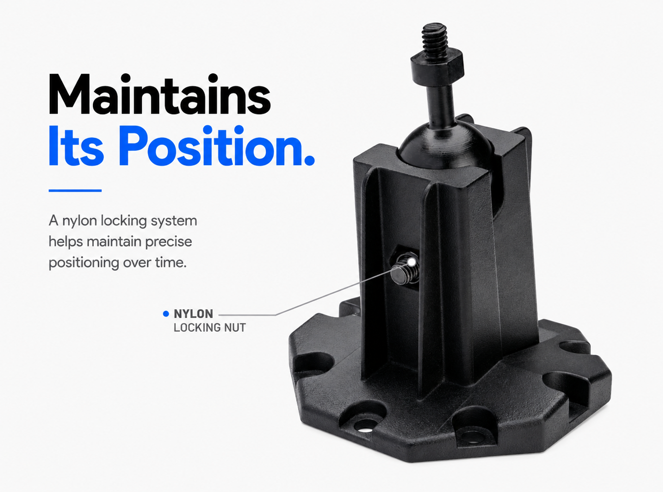 All-metal 1/4"-20 Mount