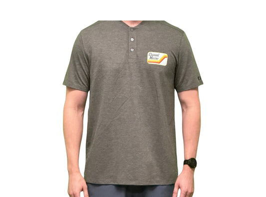 Men's OGIO Evolution Henley with Channel Master Logo
