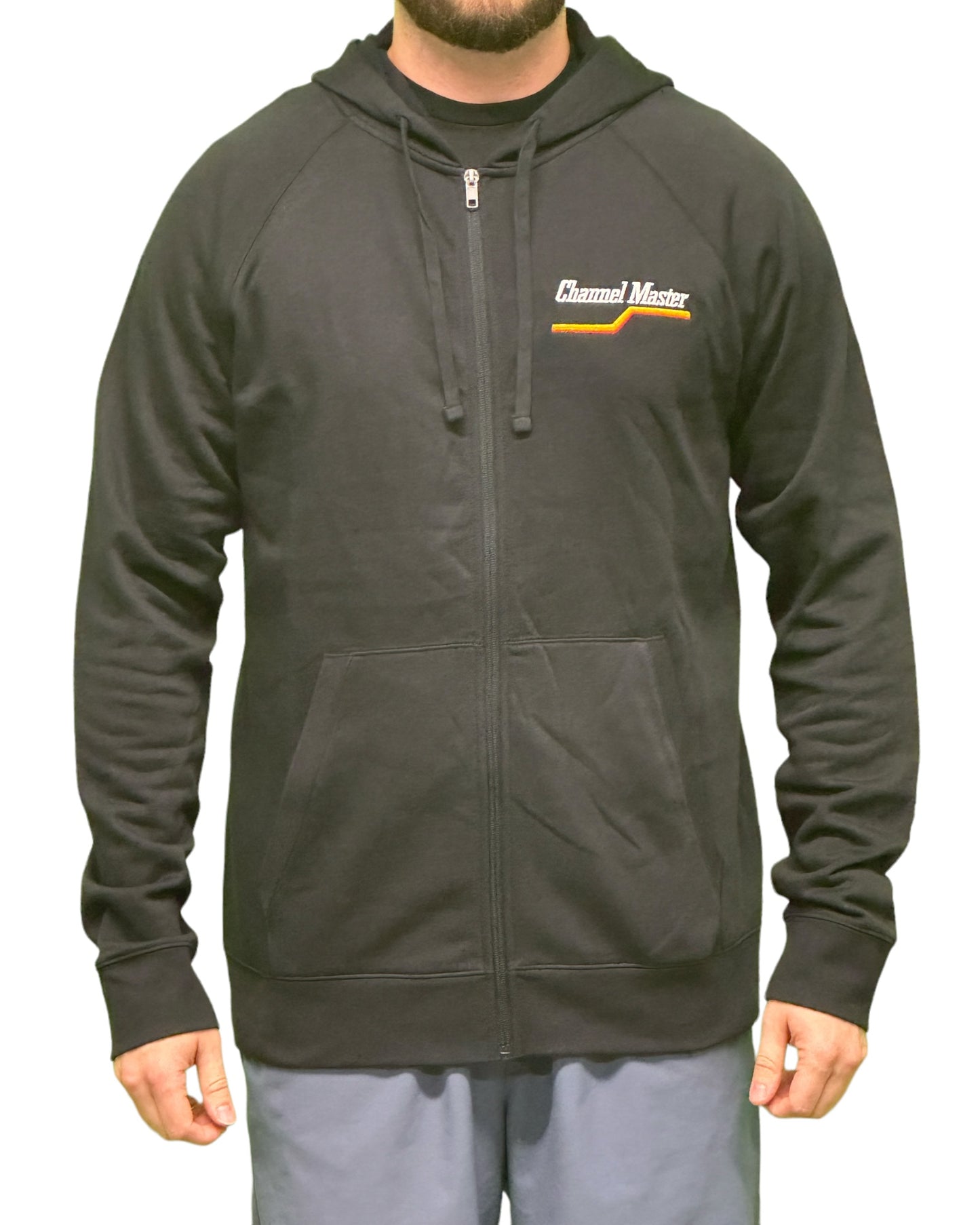 Fleece Hooded Full-Zip Jacket with Iconic Channel Master Logo