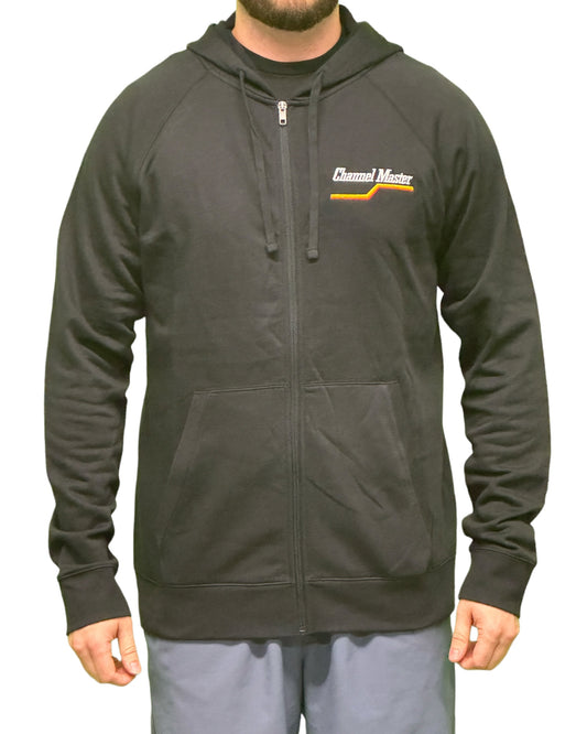 Fleece Hooded Full-Zip Jacket with Iconic Channel Master Logo