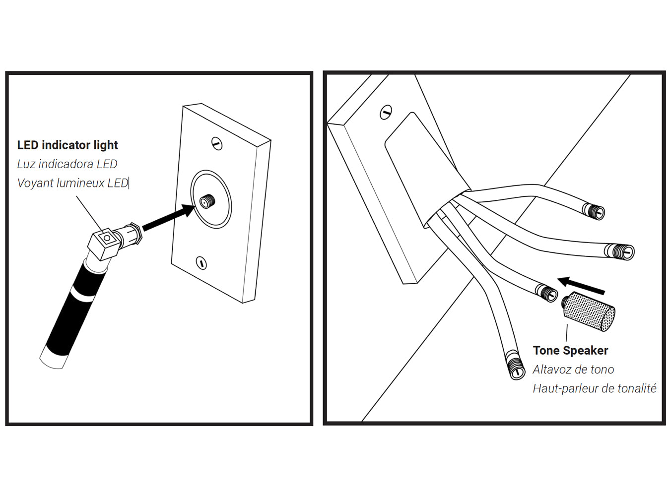 Channel Master Coax Cable Tester Diagram, Part Number: CM-1030