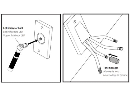 Channel Master Coax Cable Tester Diagram, Part Number: CM-1030