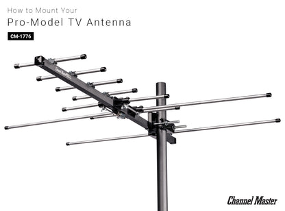 Pro-Model UHF/VHF TV Antenna