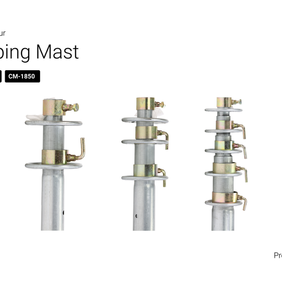 Channel Master 17' Telescoping Mast Video, Part Number: CM-1820