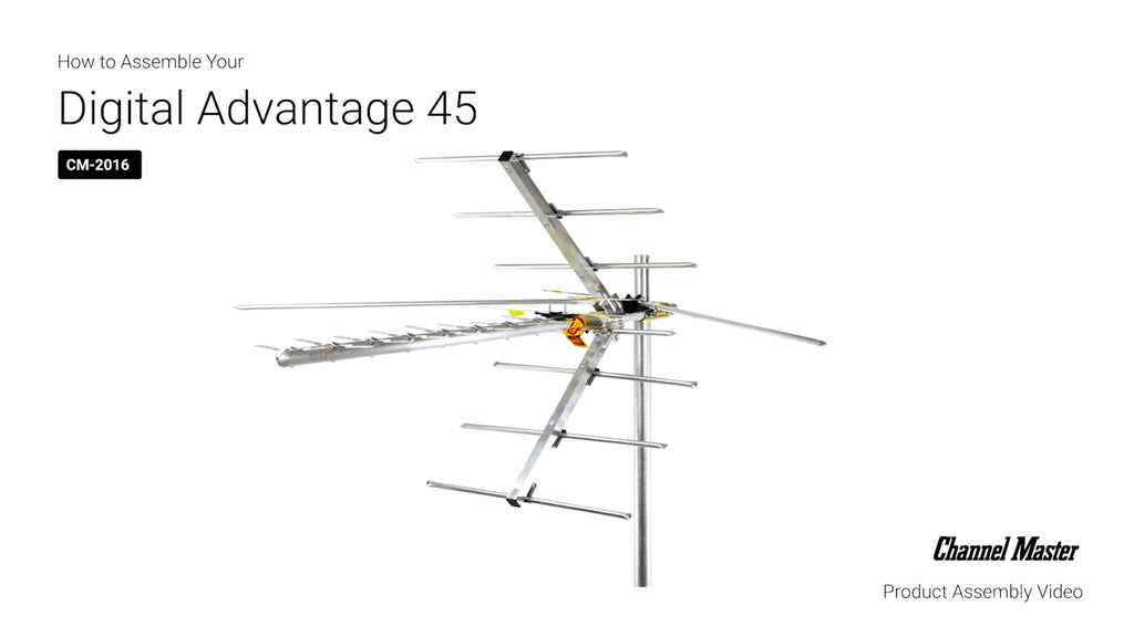 Channel Master Digital Advantage 45 Video, Part Number: CM-2016