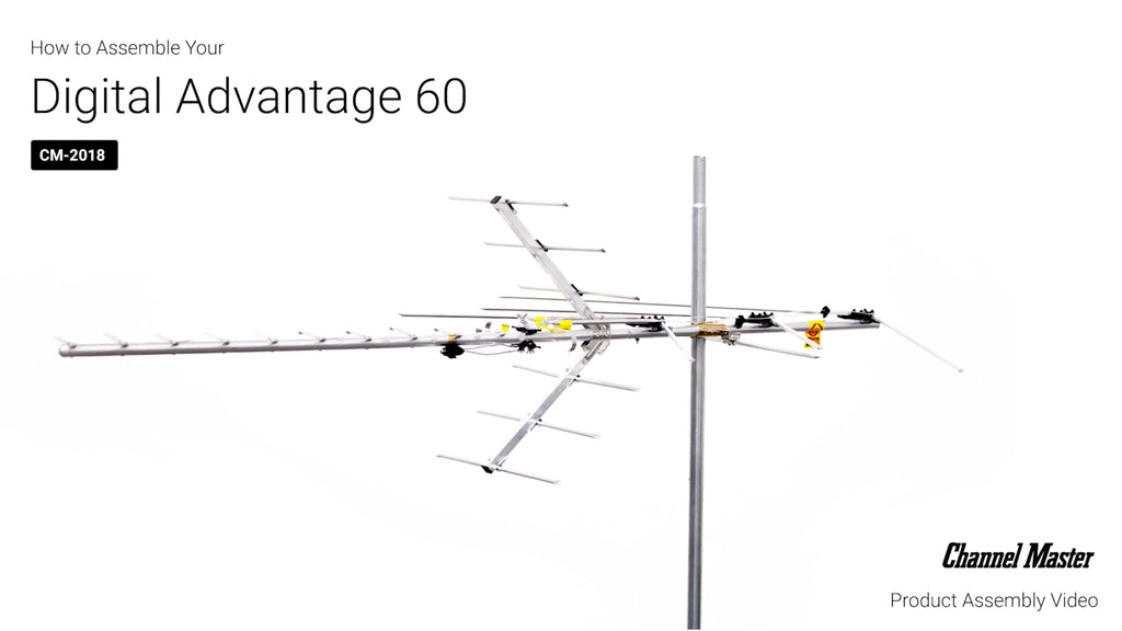 Channel Master Digital Advantage 60 Video, Part Number: CM-2018