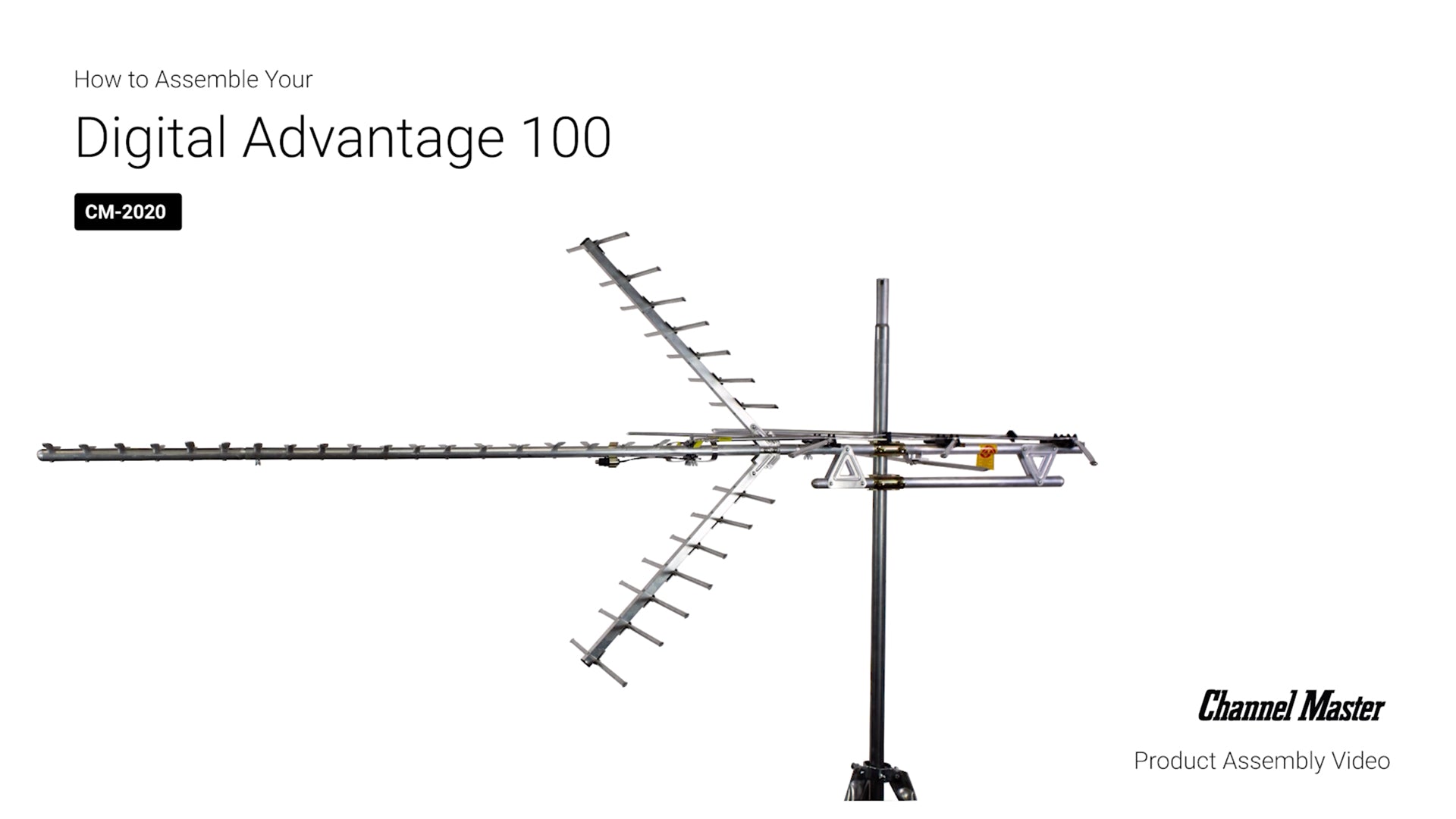 Digital Advantage 100 Outdoor TV Antenna | Channel Master (CM-2020)