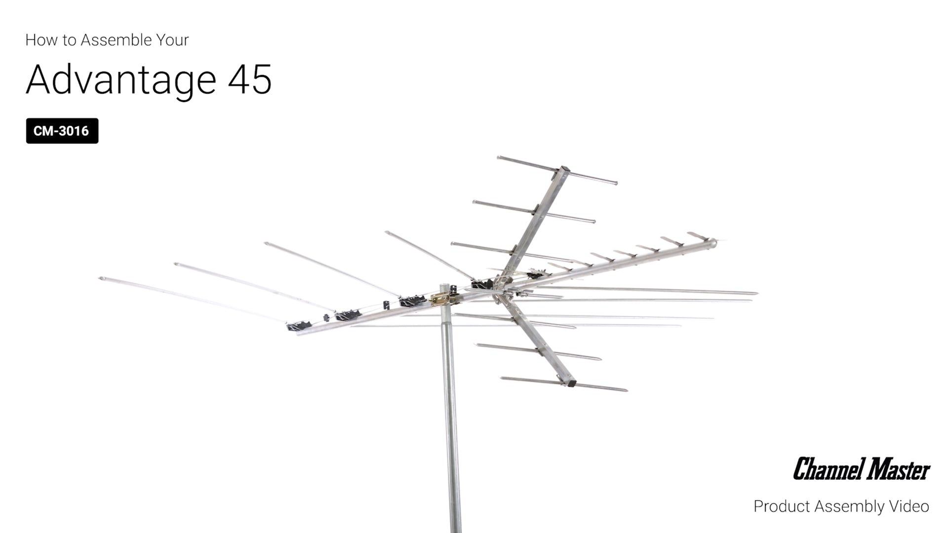 Channel Master Advantage 45 Video, Part Number: CM-3016