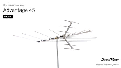 Channel Master Advantage 45 Video, Part Number: CM-3016