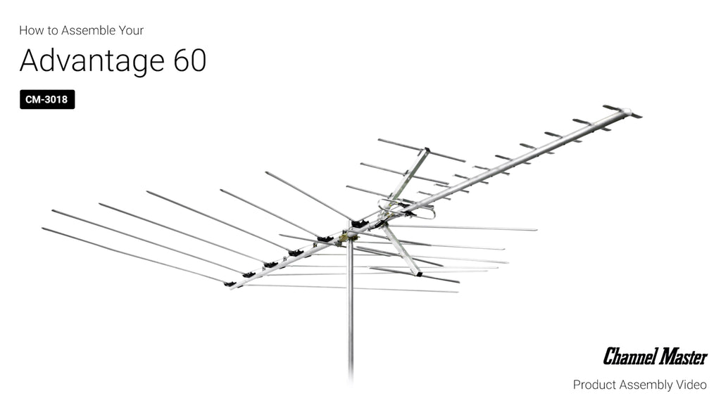 Channel Master Advantage 60 Video, Part Number: CM-3018