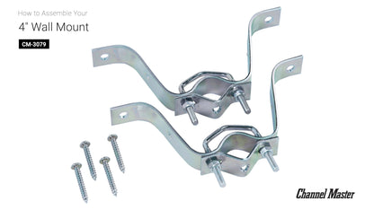 4" Wall Mount