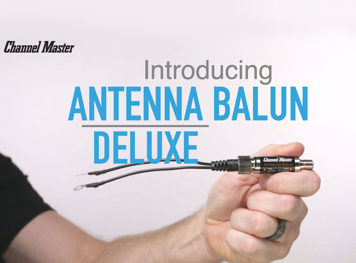 Balun / Matching Transformer Deluxe for TV Antennas Channel Master