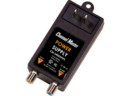 Local Channel Adapter Power Adapter with Integrated power inserter for TV Signal Amplifiers ...