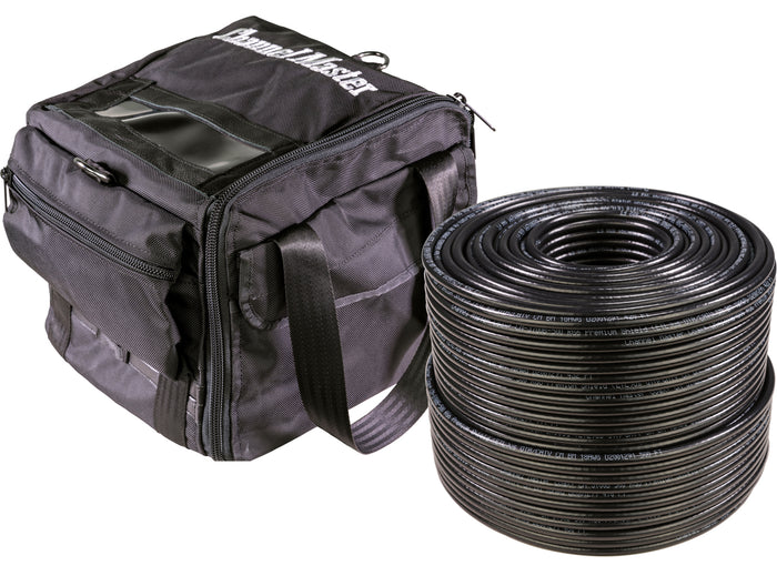 Coax+ Cable and Tool Bag System (Black)