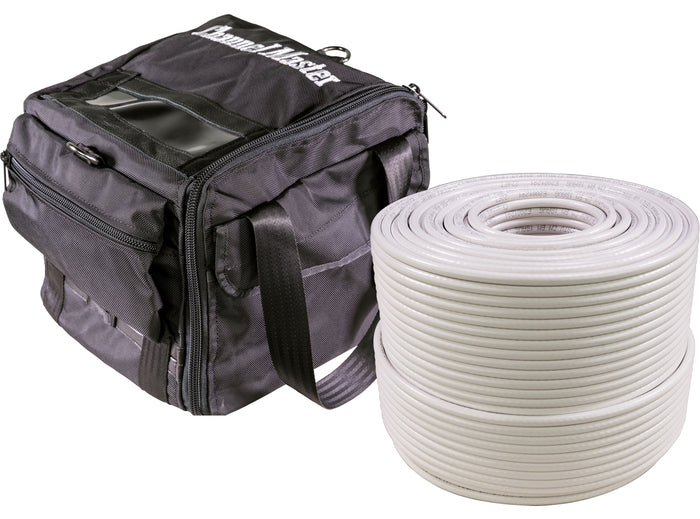 Coax+ Cable and Tool Bag System (White)