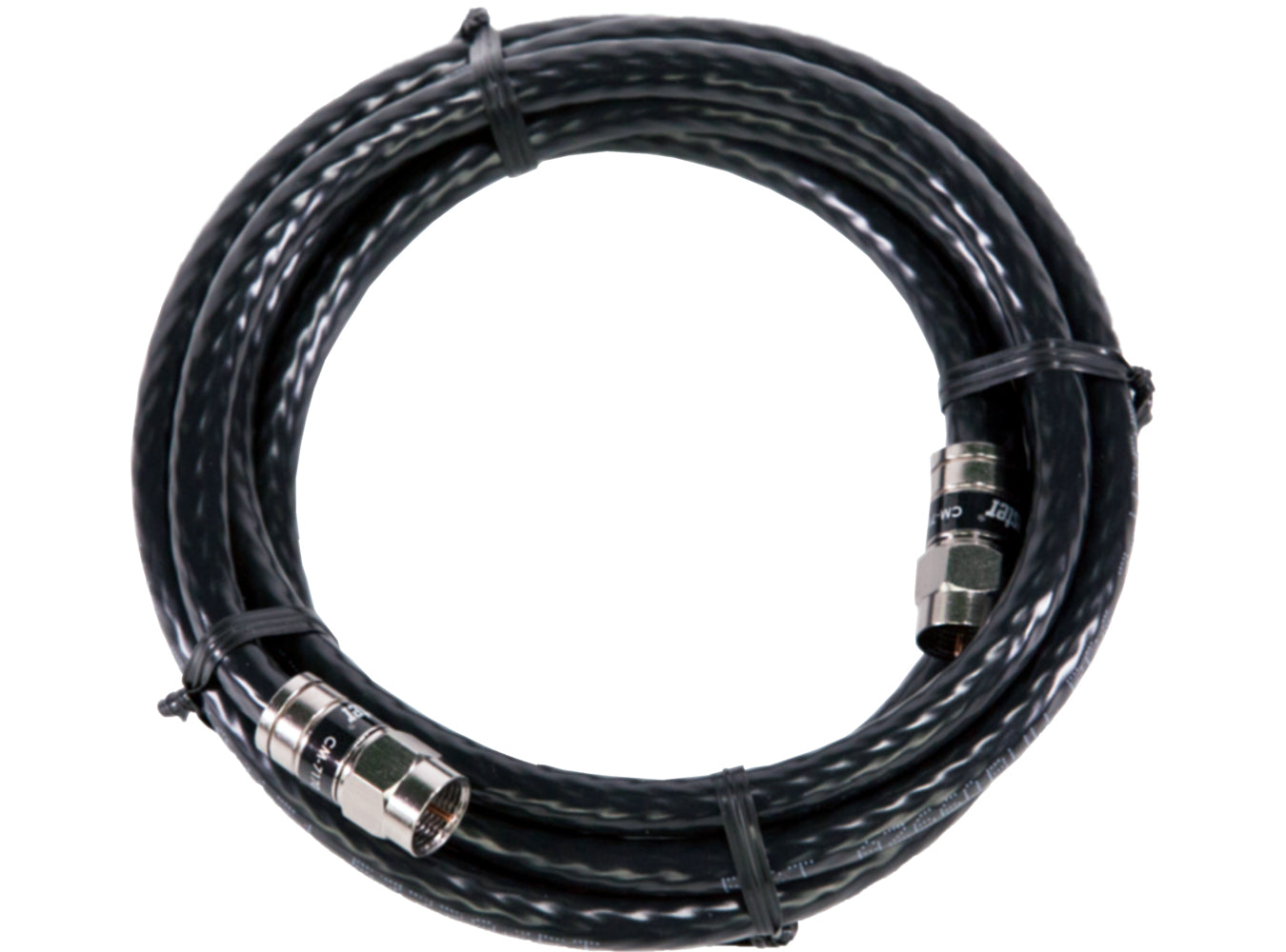 3' Coaxial Cable Black | Channel Master (CM-3701)