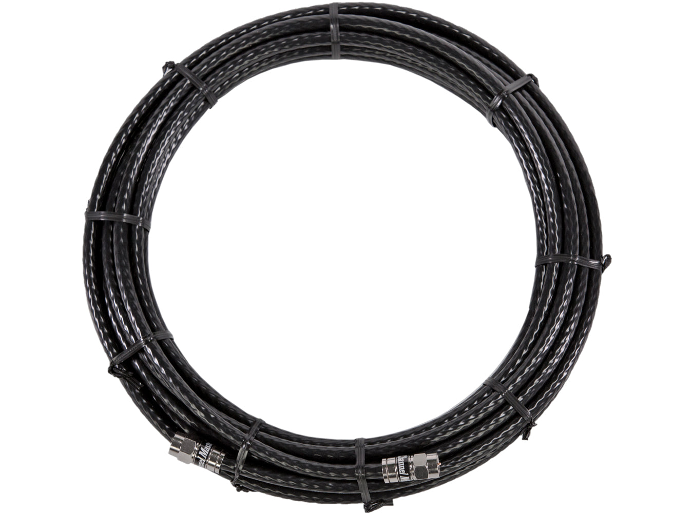 25' Coaxial Cable Black