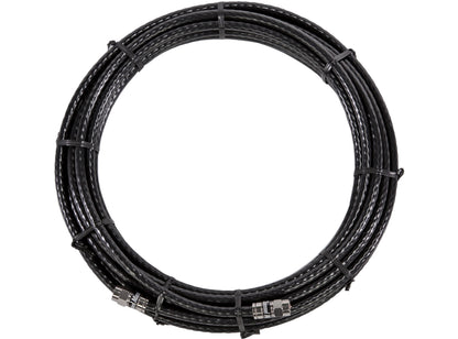 25' Coaxial Cable Black