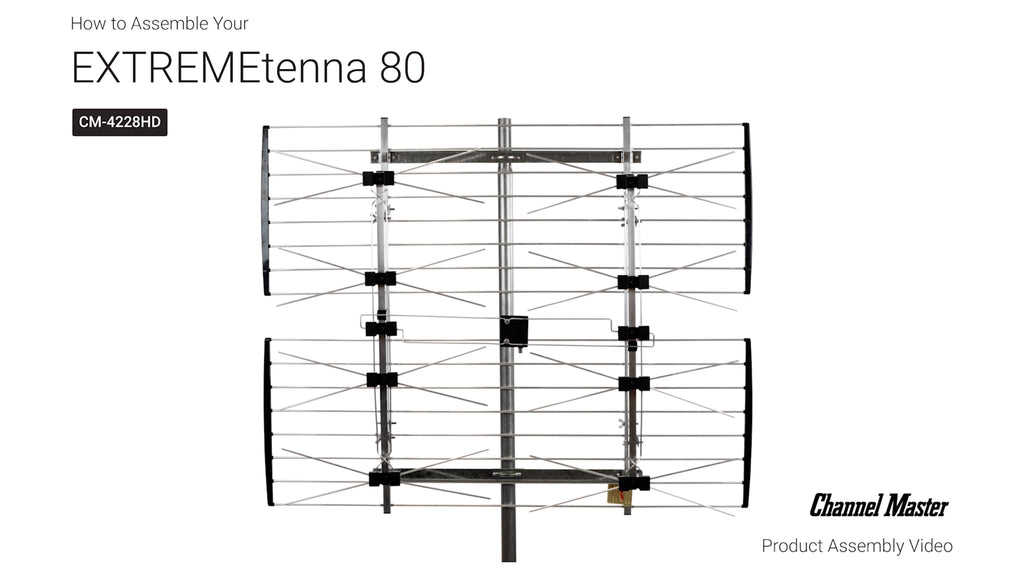 Channel Master EXTREMEtenna 80 Video, Part Number: CM-4228HD