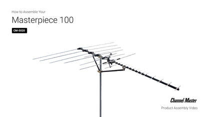 Channel Master Masterpiece 100 Video, Part Number: CM-5020