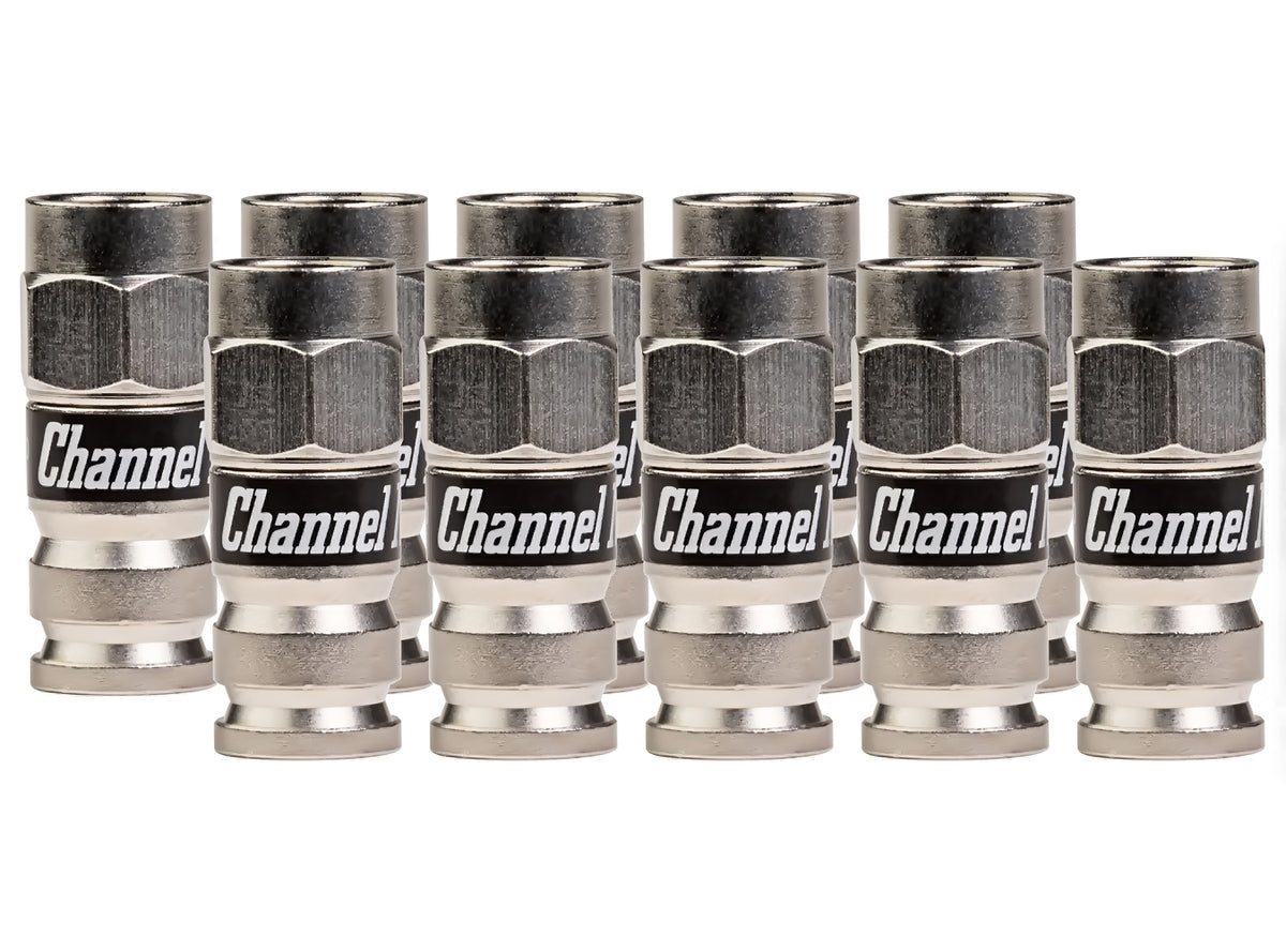 Coaxial Connector Installation Kit (10 Connectors and Tools) | Channel ...
