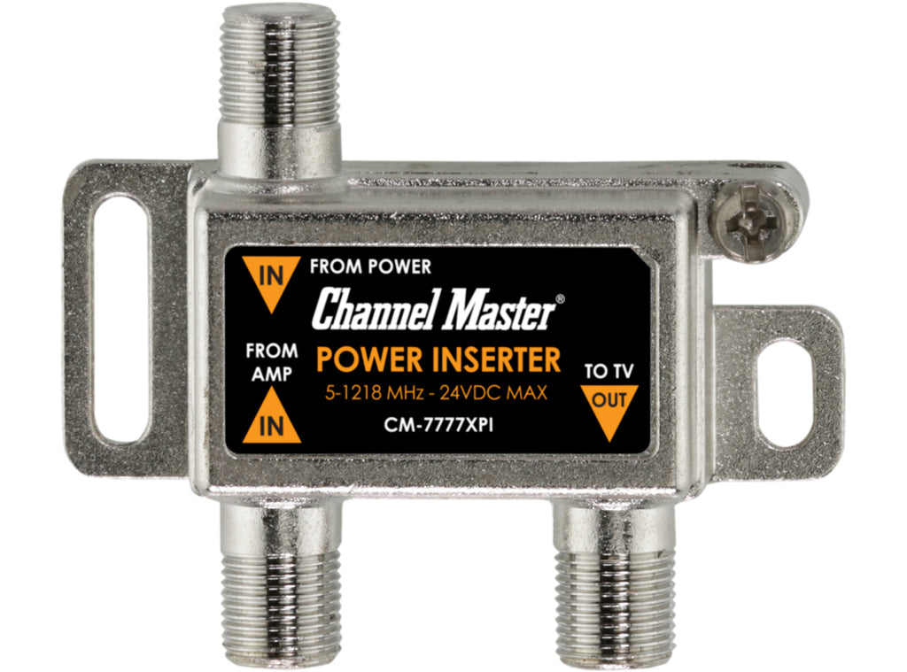 Channel Master Power Inserter for Titan 2 Preamplifiers, Part Number: CM-7777XPI