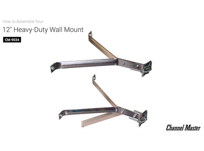 12" Heavy Duty Wall Mount